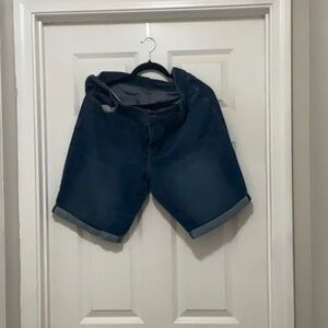 Old Navy Dark Blue Denim Shorts